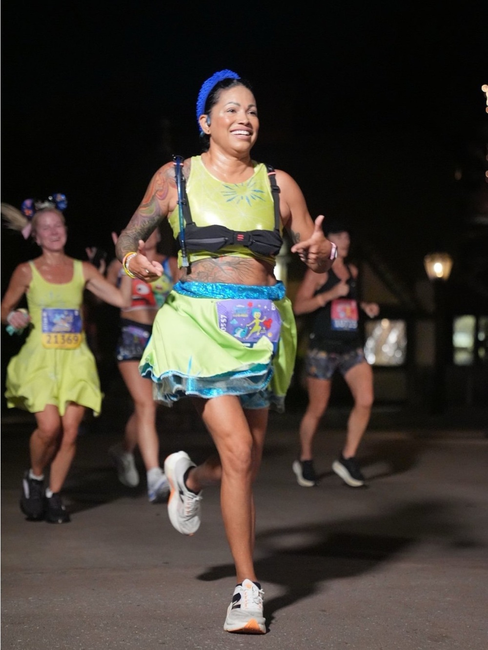 Small Joy Inside Out Running Costume RunDisney S/M - Picture 3 of 5